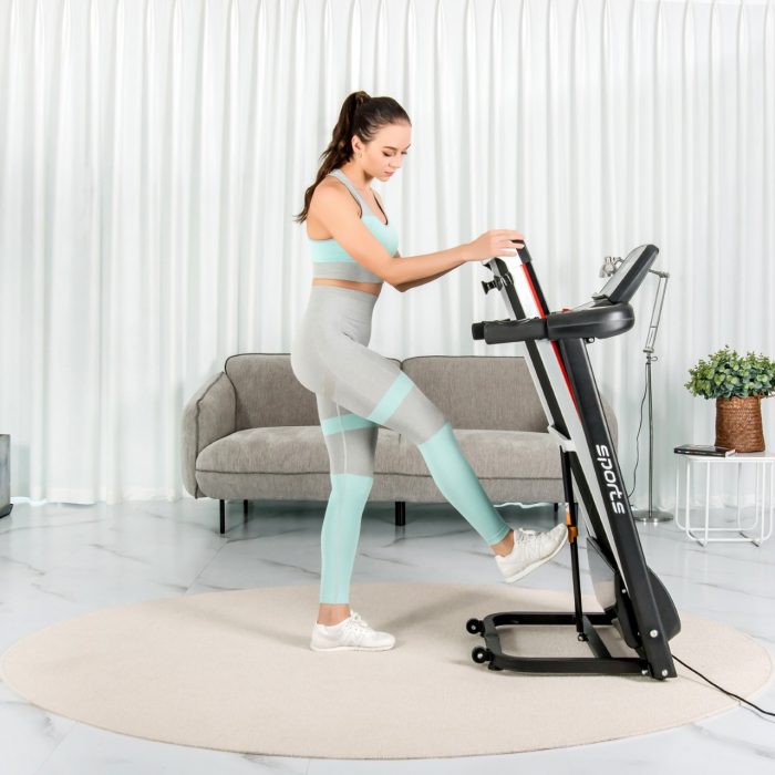 POWER TRACK 3000 Folding a Treadmill