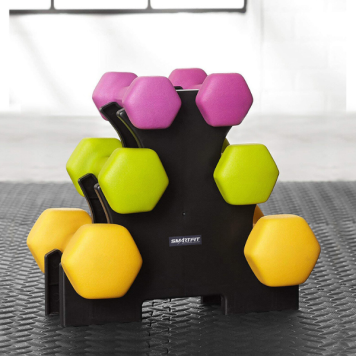 Neoprene-Coated-Dumbbell-Hand-Weight-Set-12KG.