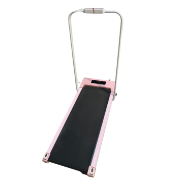 Refurbished-Pink-Treadmill-Walking-Pad-with-Handrail-