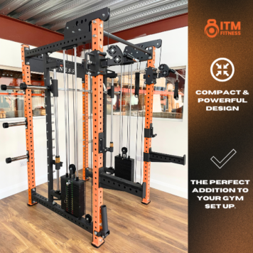 Multifunctional-Power-Rack-Includes-Two-80kg-Weight-Stacks-